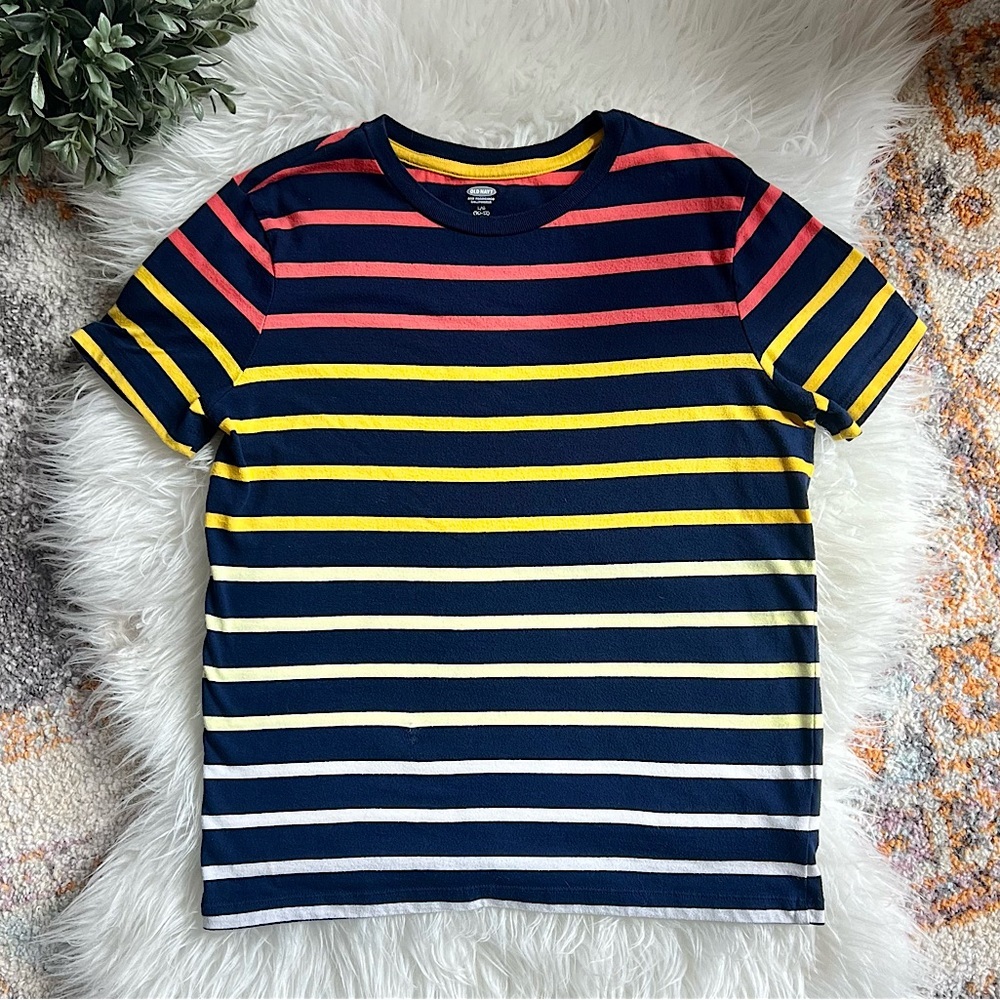 OLD NAVY Boys Short Sleeve Crew Neck Tee (Size LG-10/12)